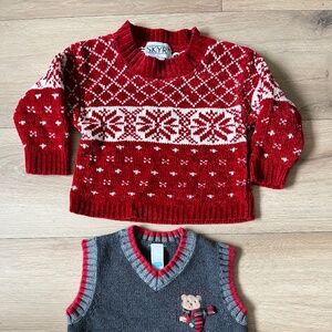 Vintage Christmas sweater bundle